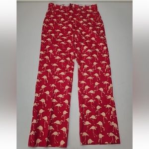 Royal and Awesome Golf Pants Birdie Breeks Pink Flamingo Pants Sz 32X32 Men NEW